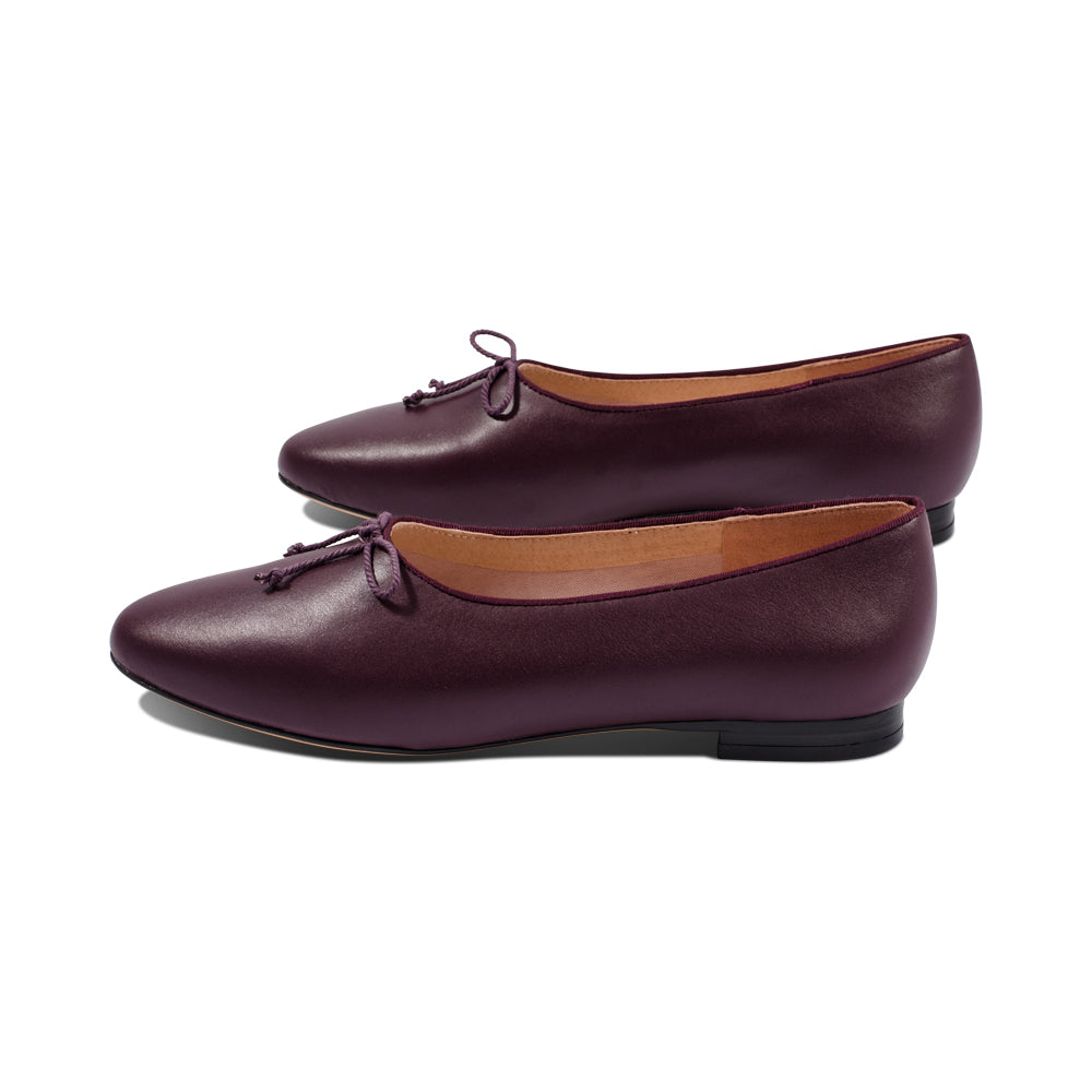 Isabella Burgundy Leather F25