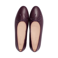 Isabella Burgundy Leather F25