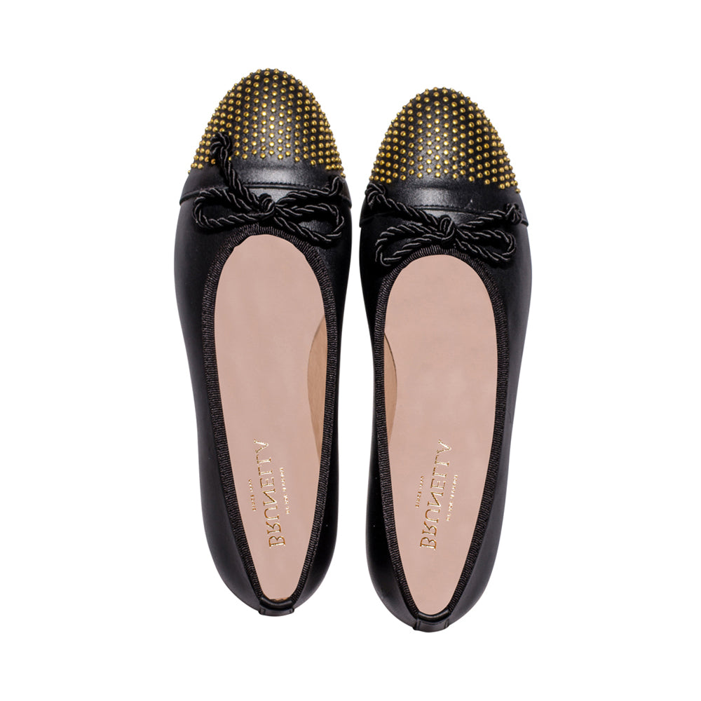 Jade Black Leather F23