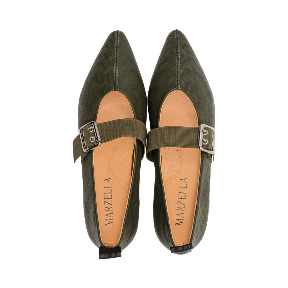 Jannie Olive Geometric F25