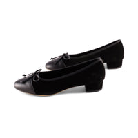 Joanne Black Suede / Leather F23