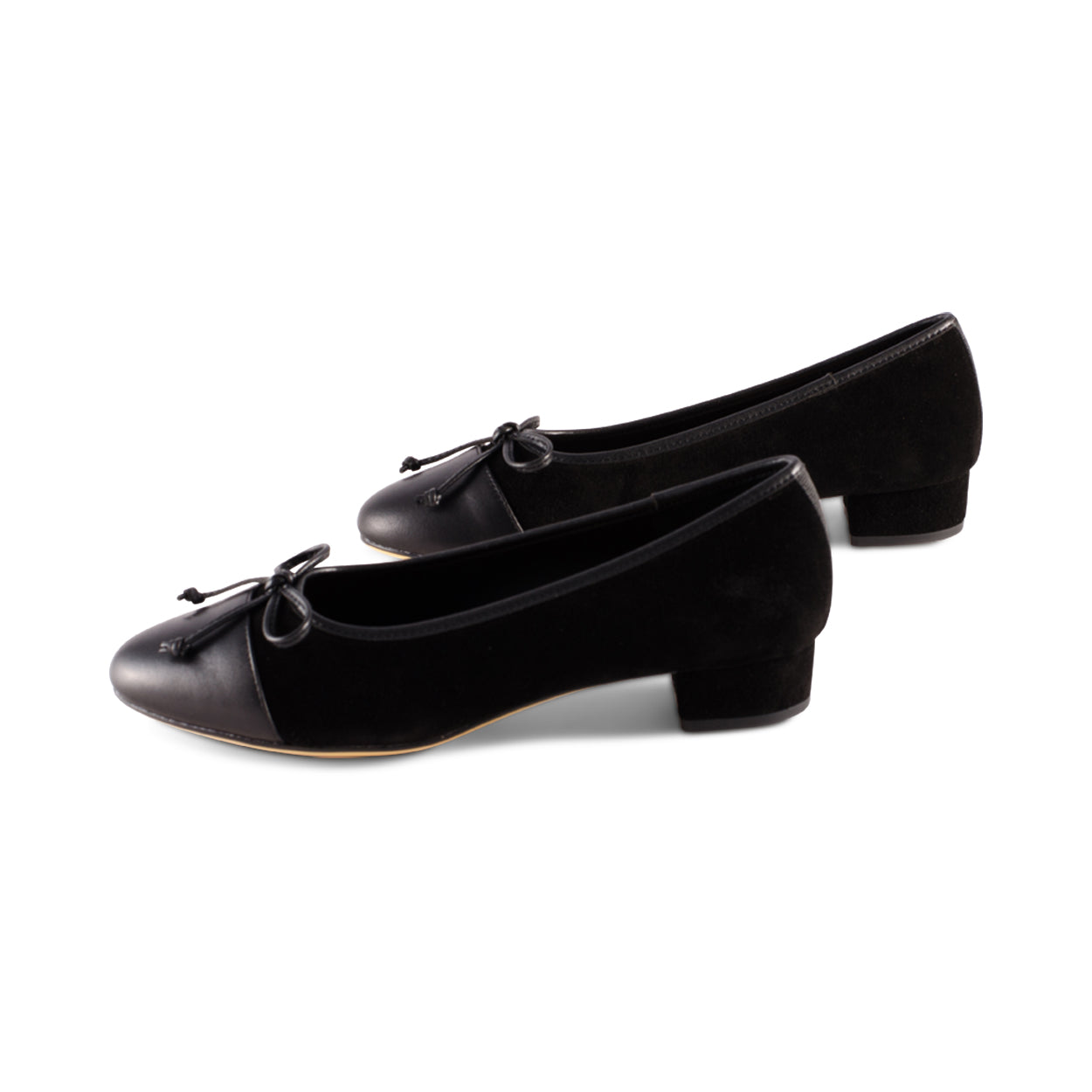 Joanne Black Suede / Leather F23