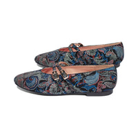 Kendel Black Multi / Designer Paisley Suede F25
