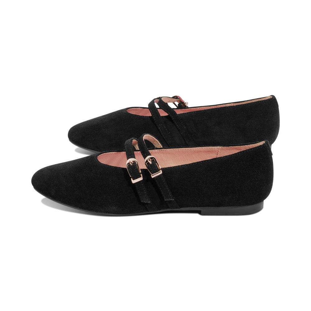 Kendel Black Suede F25