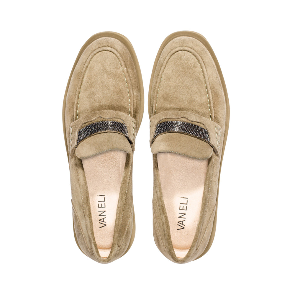 Kimmo Khaki Suede F23