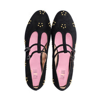 Kittystuds Black Suede F25