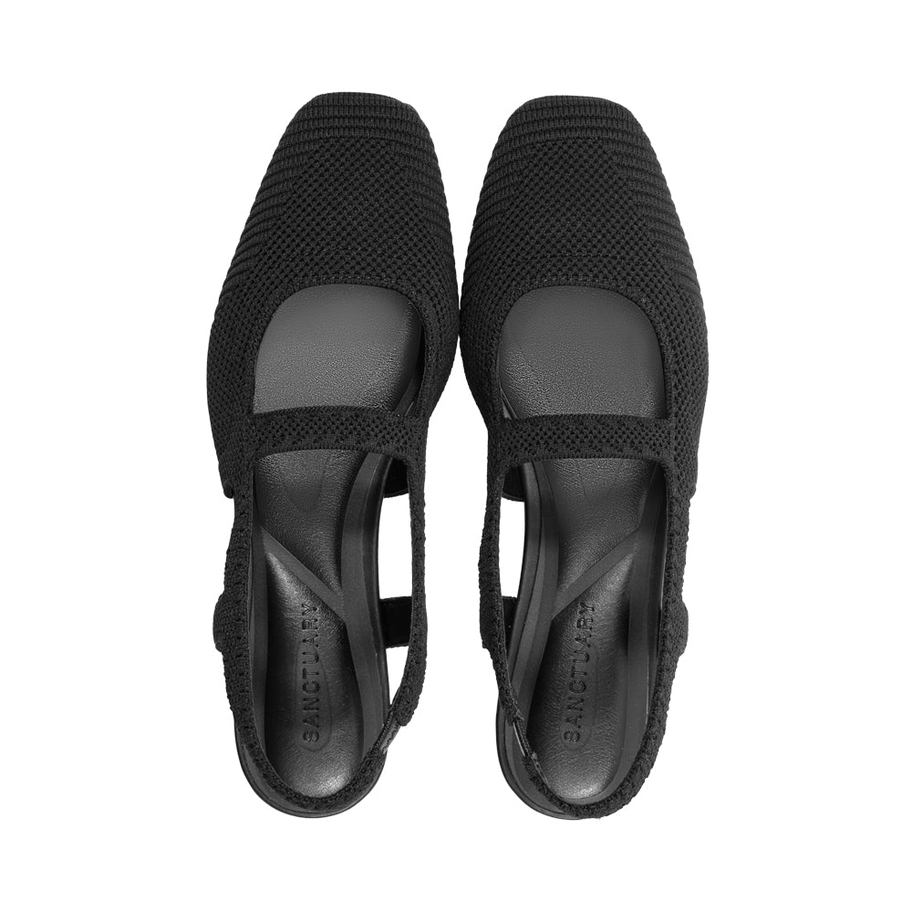 Klara Black Flex Knit F25