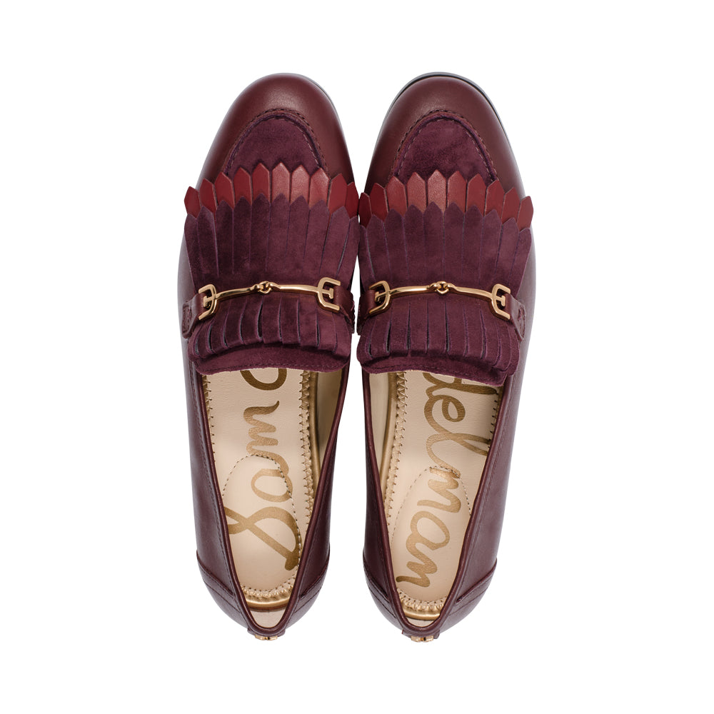 Lazani French Burgundy Leather F25