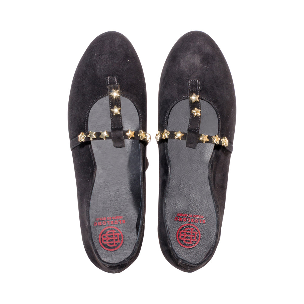 Lena Black Suede F23