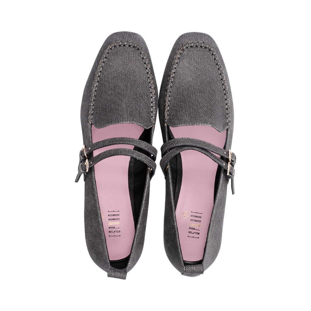 Lovely Black Jean Leather F25