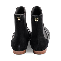 Lowper Black Leather / Black Suede F23