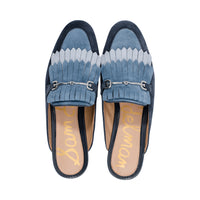 Lyla Midnight Blue Suede F25