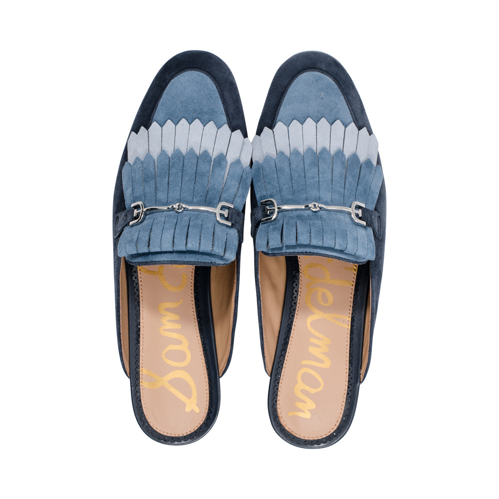 Lyla Midnight Blue Suede F25