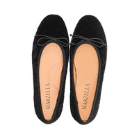 Mallow Black Paisley Velvet F25