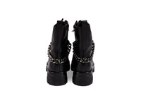 Maple Black Leather F24