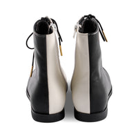 Marigold Black Leather / Ivory Leather F23