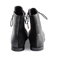 Marigold Black Leather / Black Suede F23