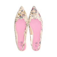 Marik Cream Printed Leather S25