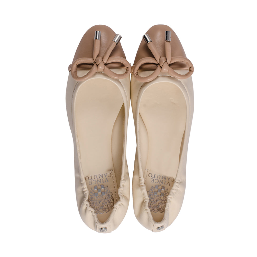 Marisa Toffee / Cream Leather S24