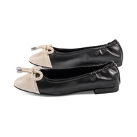 Marisa Black / Cream Leather S24