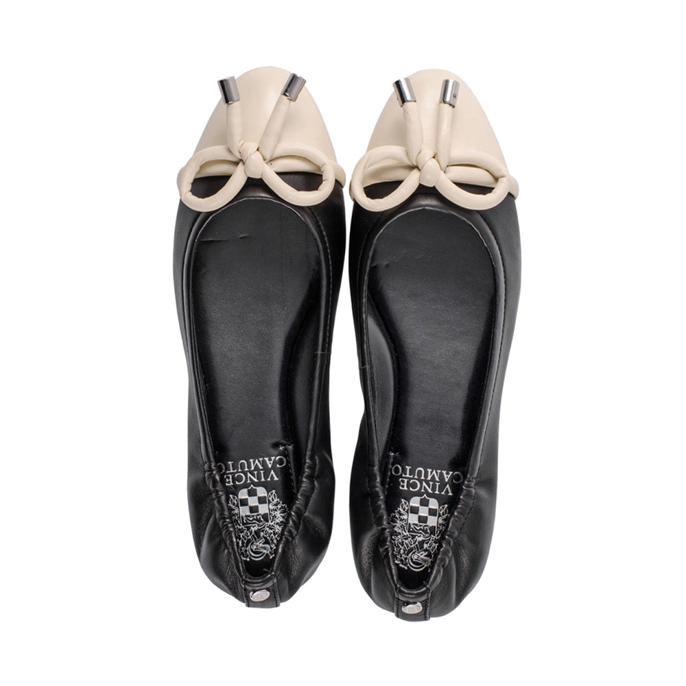 Marisa Black / Cream Leather S24