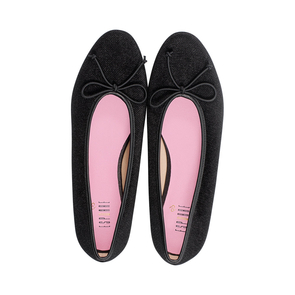 Mel Black Dots Velvet F25