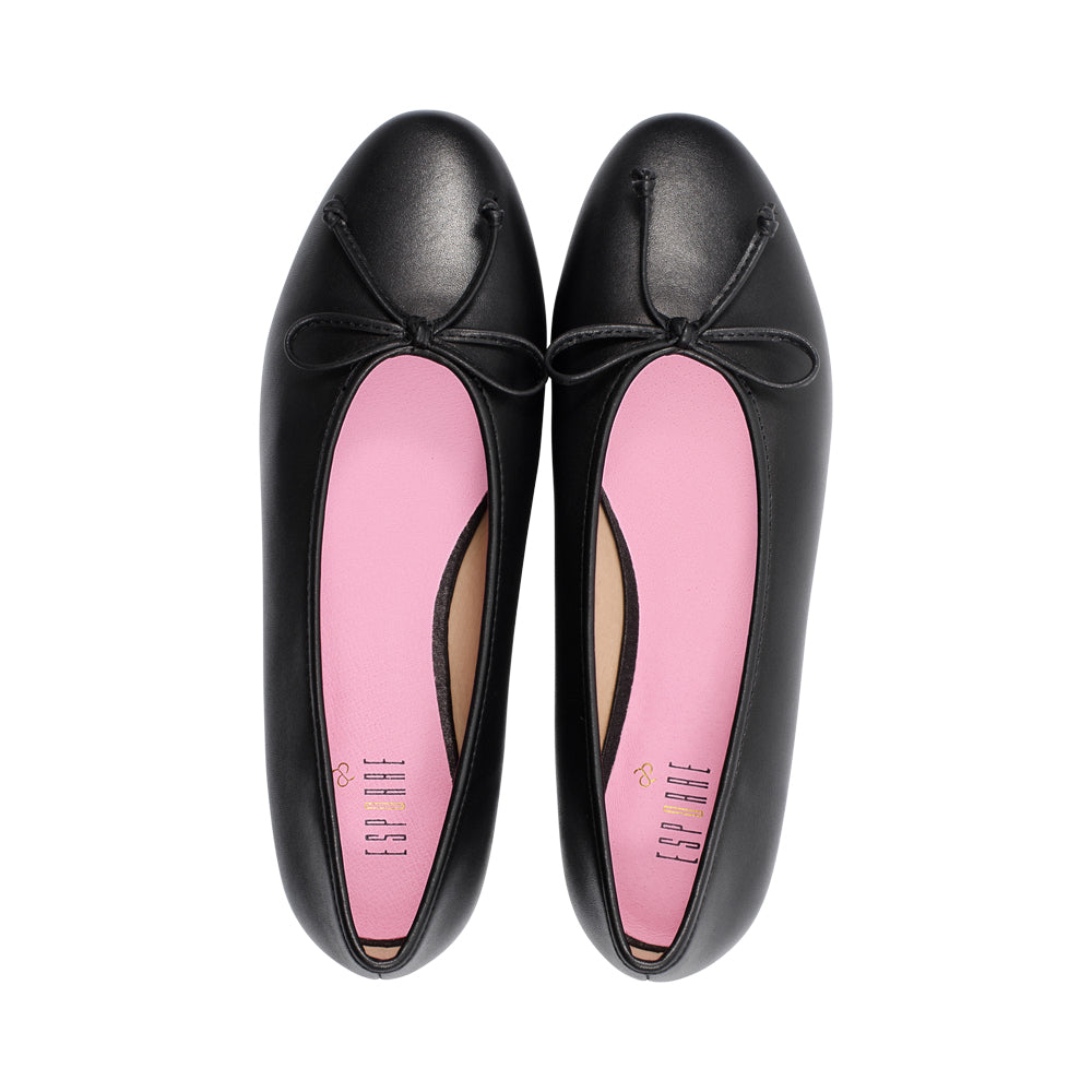 Mel Black Leather F25