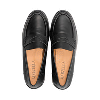 Modena Dark Black Gum Leather F25