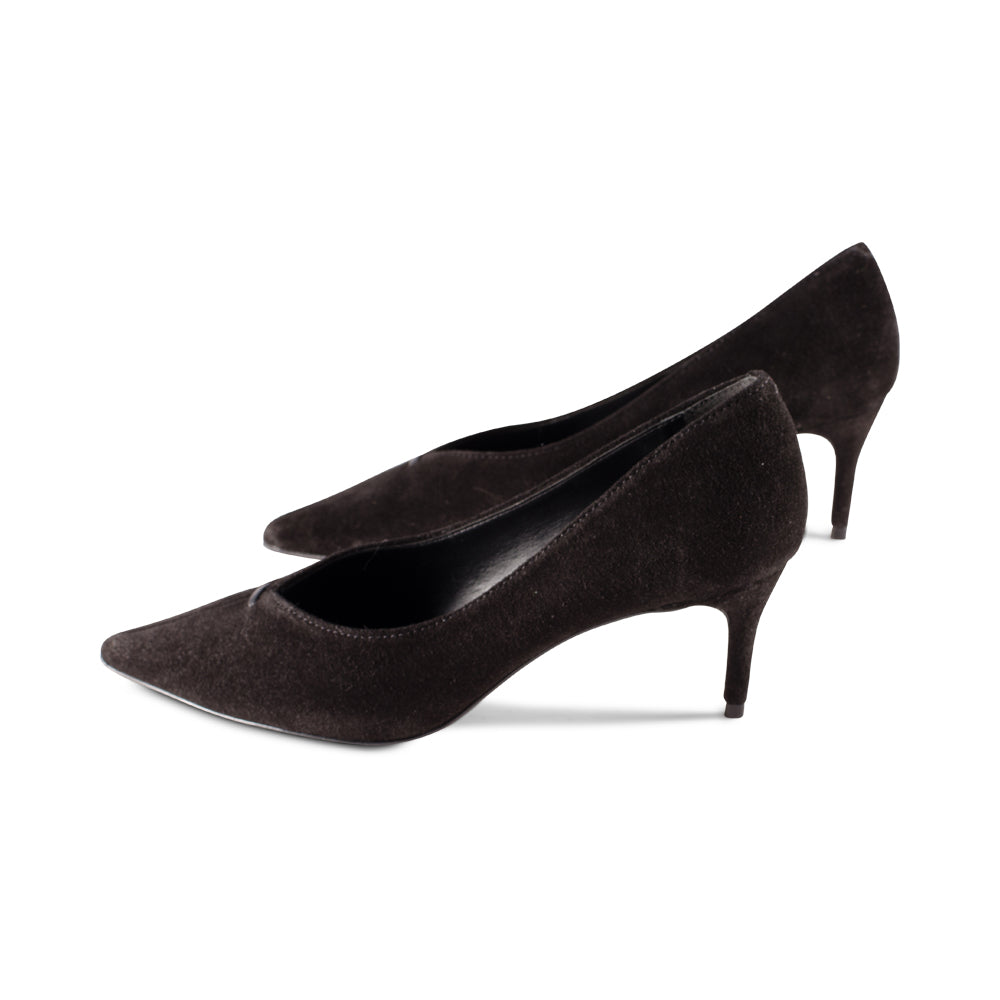 Natalia Black Suede F23