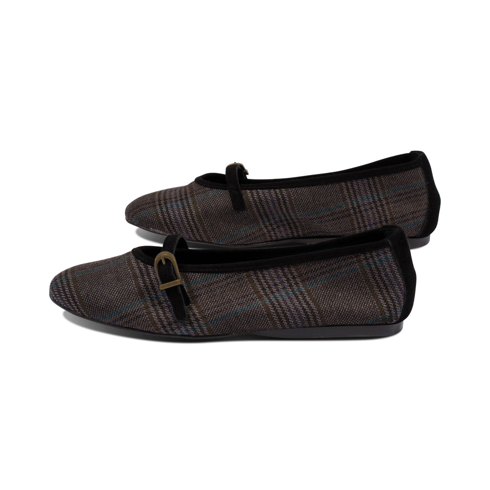 Natalie Cocoa Plaid F25