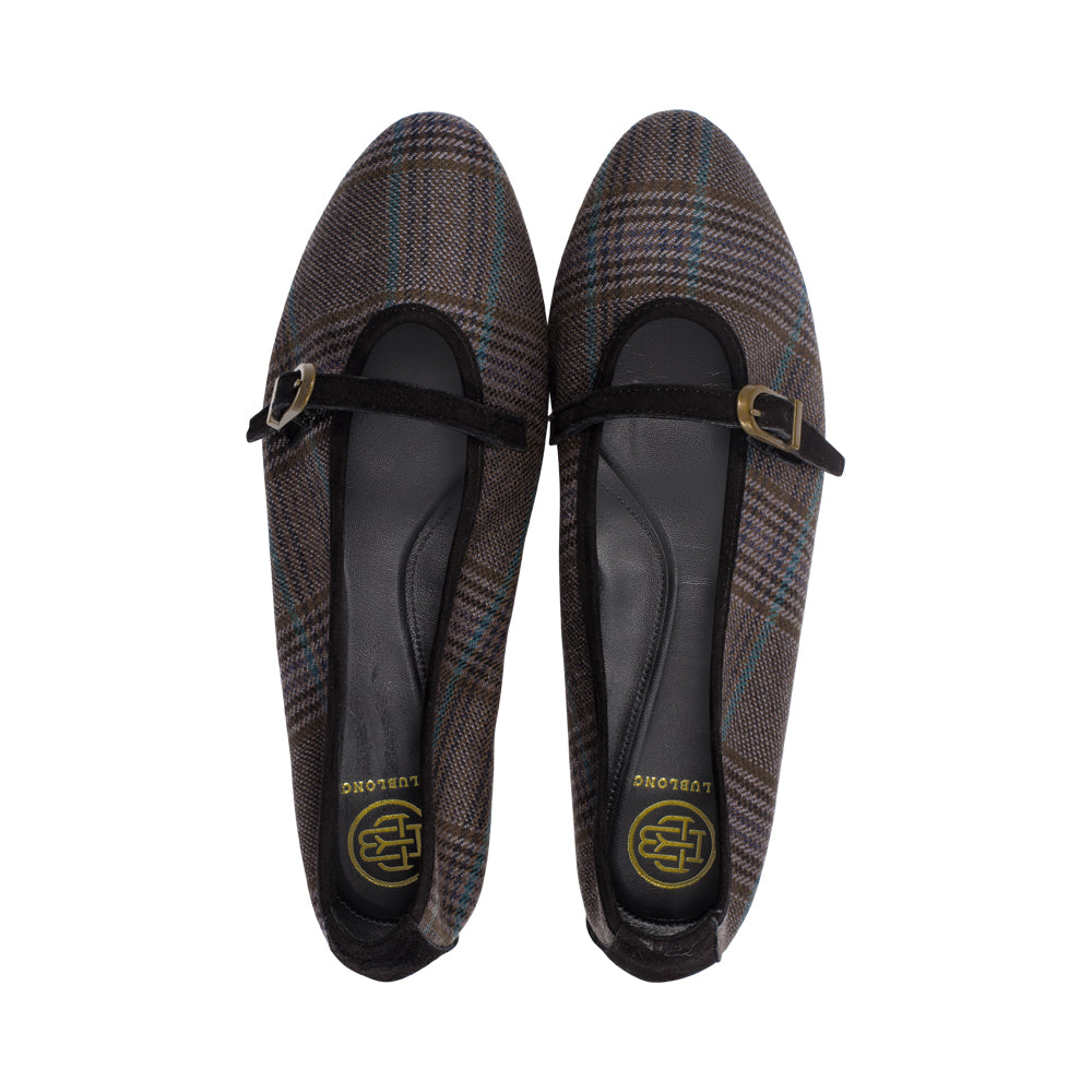 Natalie Cocoa Plaid F25