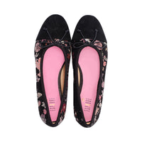 Necca Black Suede Luxury Multi Print F25