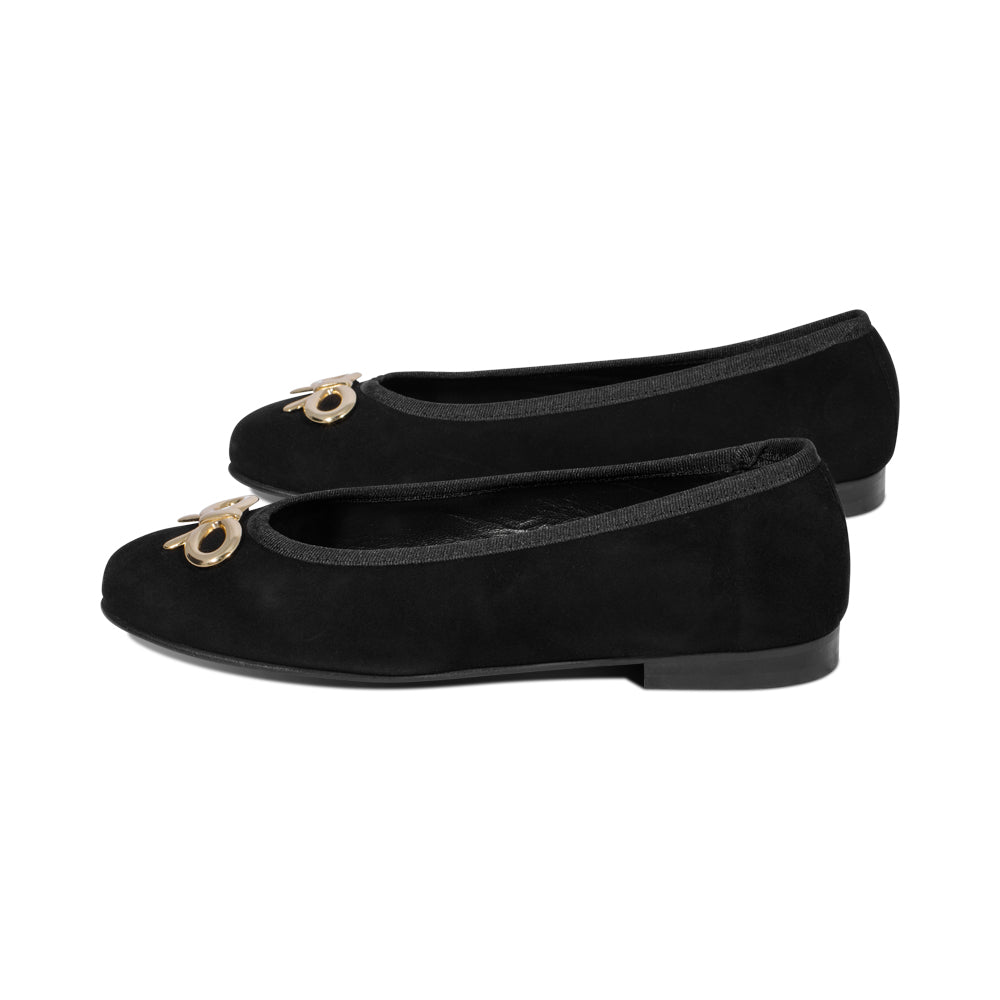 Nellie Black Suede F25