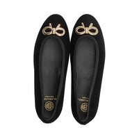 Nellie Black Suede F25