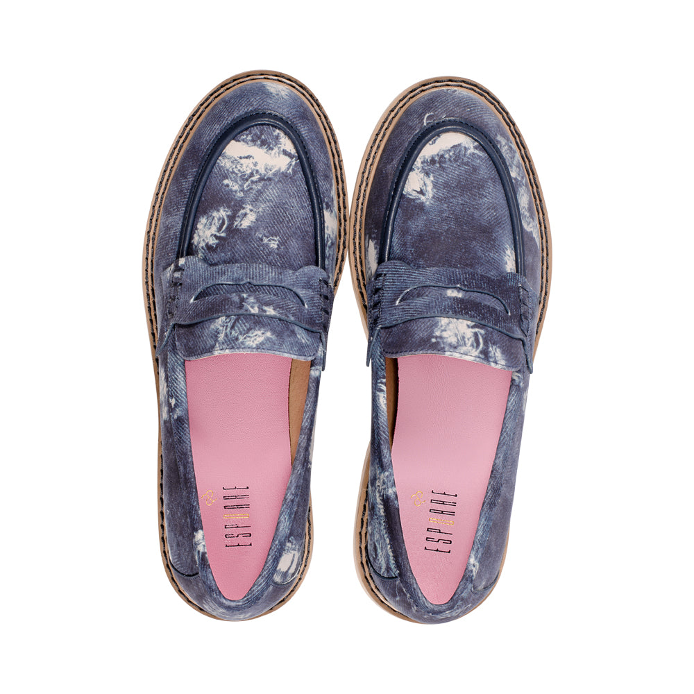 Nepe Denim Patched Leather S25