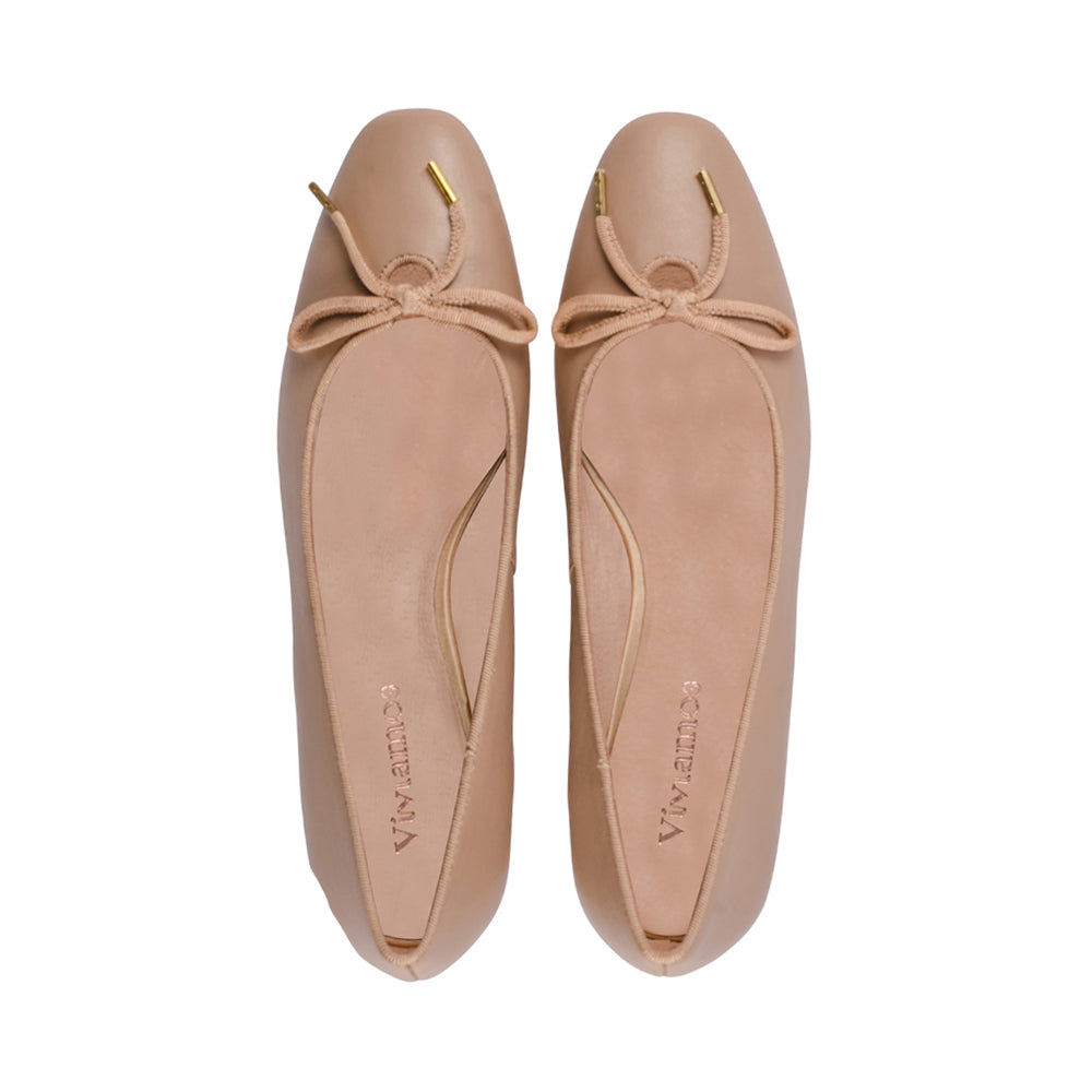 New-Hazel Nude Leather S24