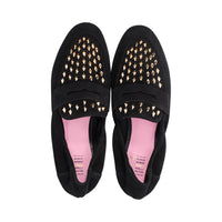 Nik Black Suede / Gold F25