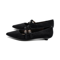 Nobee Black Suede F25