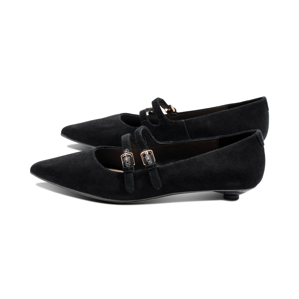 Nobee Black Suede F25