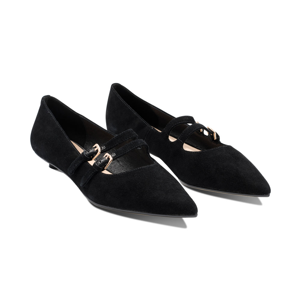 Nobee Black Suede F25