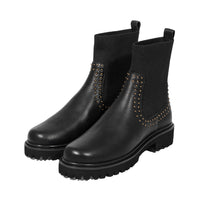 Nolack Black Granulated Leather F25