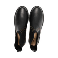 Nolack Black Granulated Leather F25