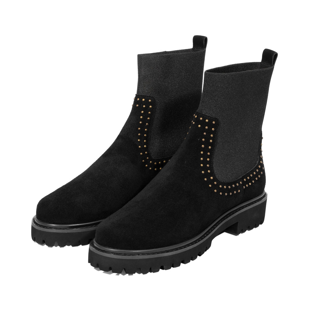 Nolack Black Suede F25