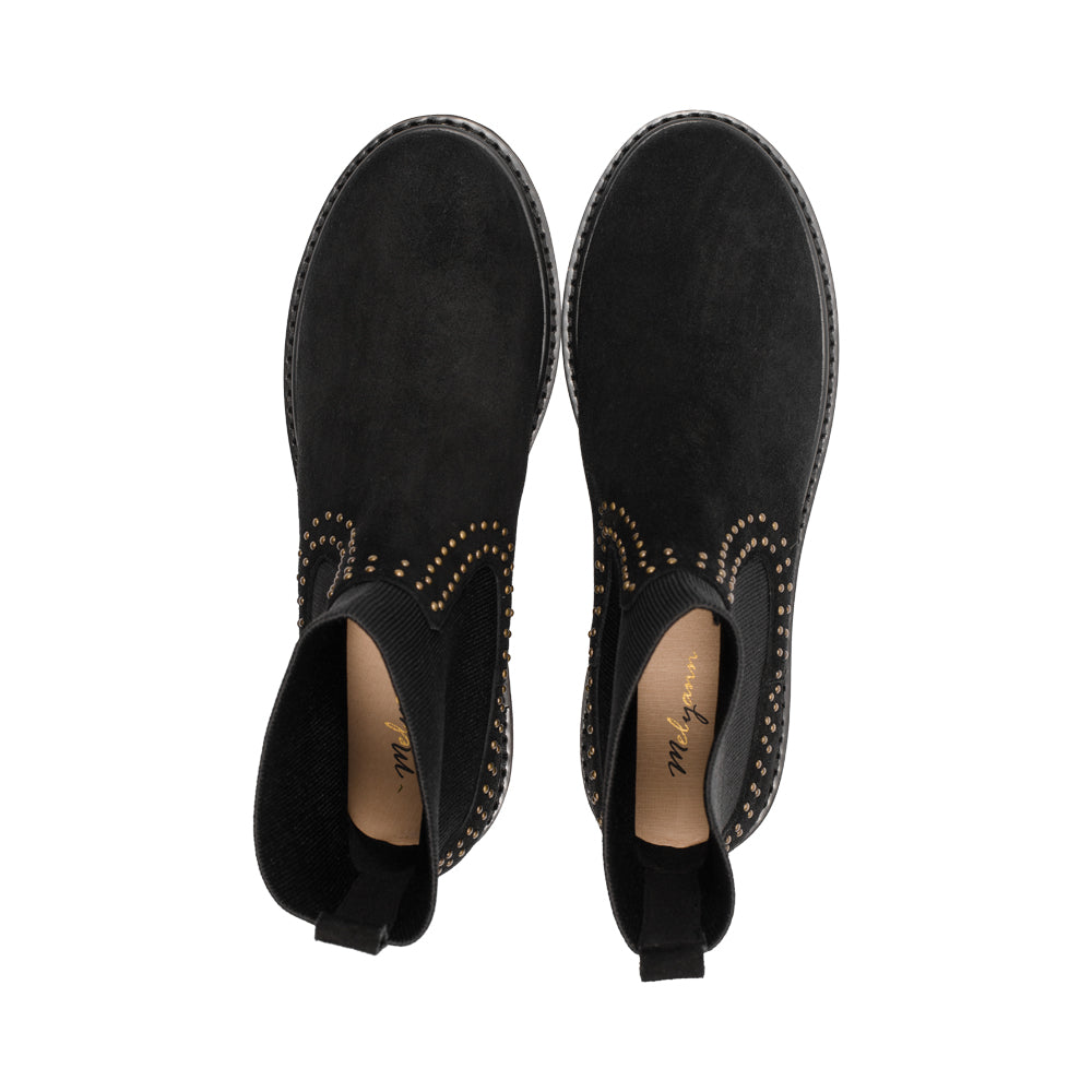 Nolack Black Suede F25