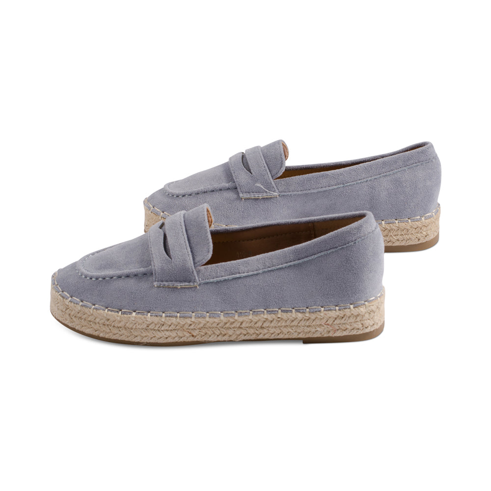 Palmtree Chambray Faux Leather S24