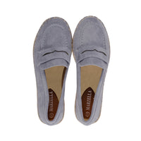 Palmtree Chambray Faux Leather S24