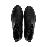 Pansy Black Leather F25