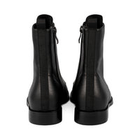 Pansy Black Leather F25