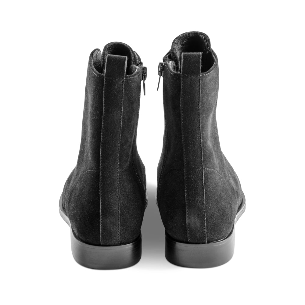 Pansy Black Suede F23