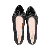 Pearl Black Fur / Black Patent F23